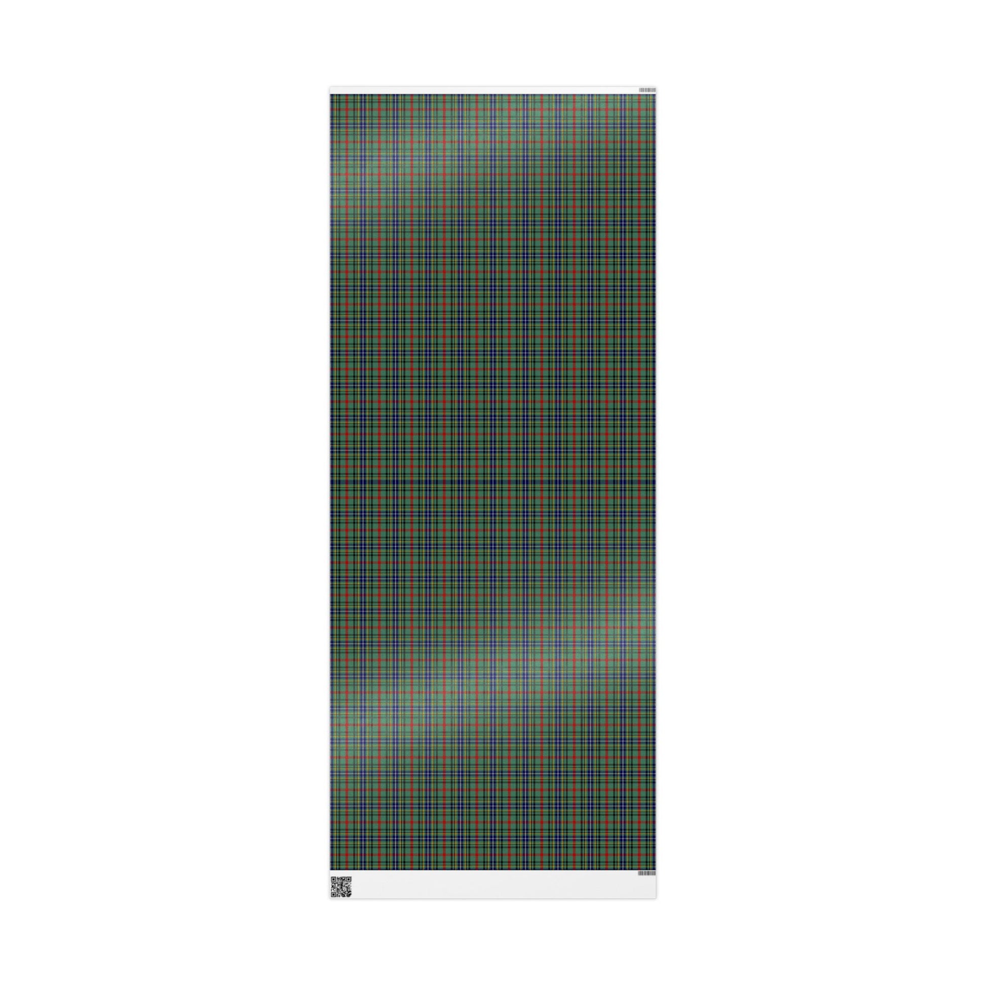 Clan Bissett Tartan Wrapping Papers