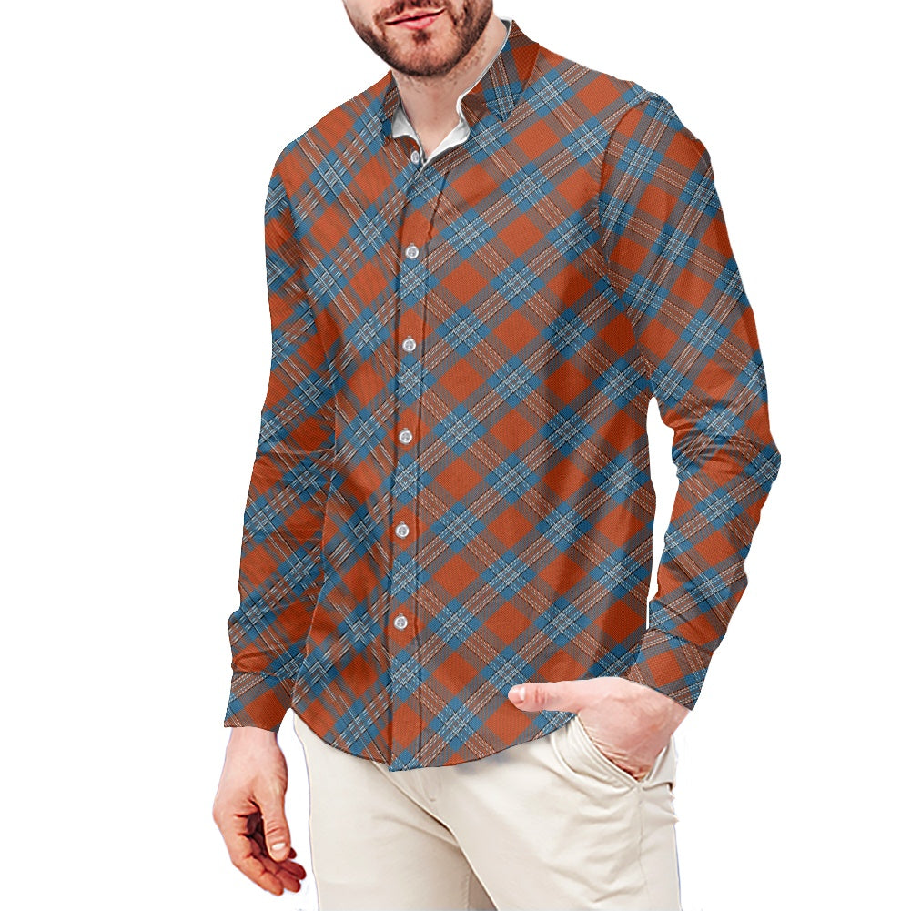 IrnBru Tartan Men's long-sleeved shirt