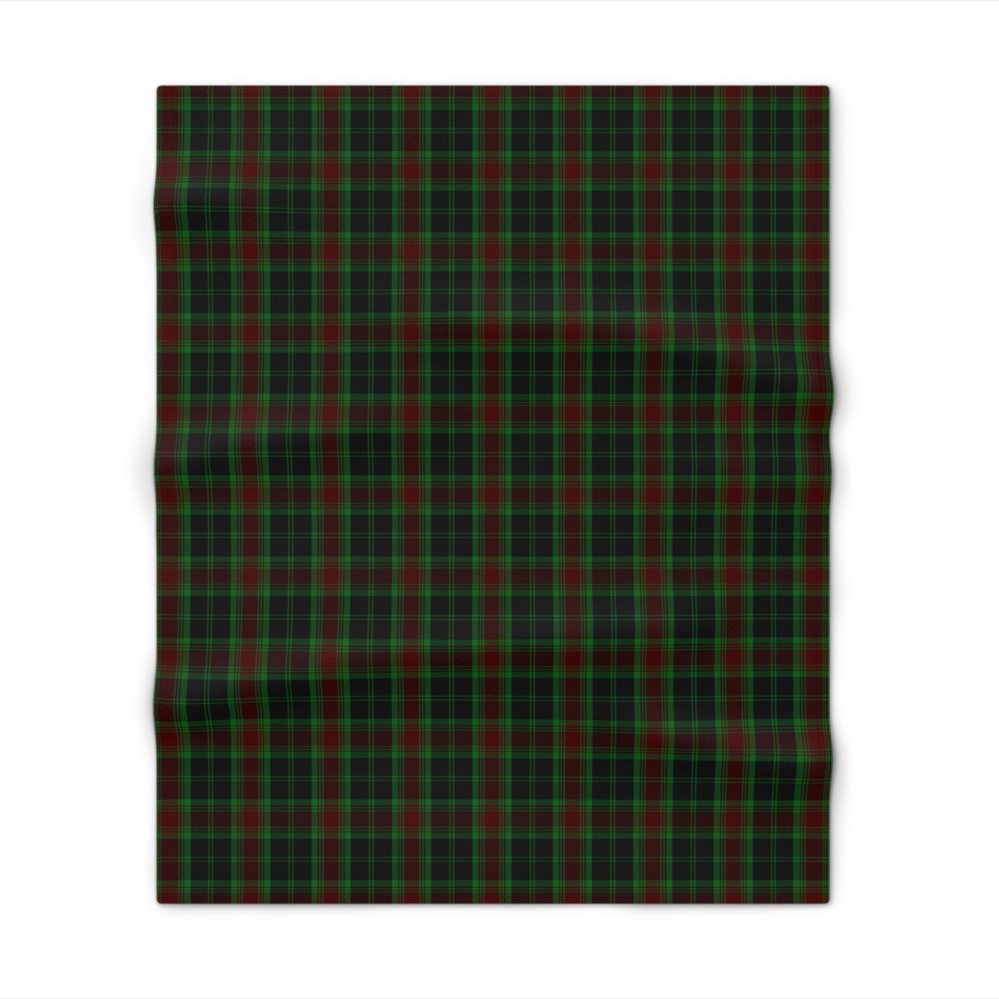 Irish County Carlow Tartan Throw Blanket