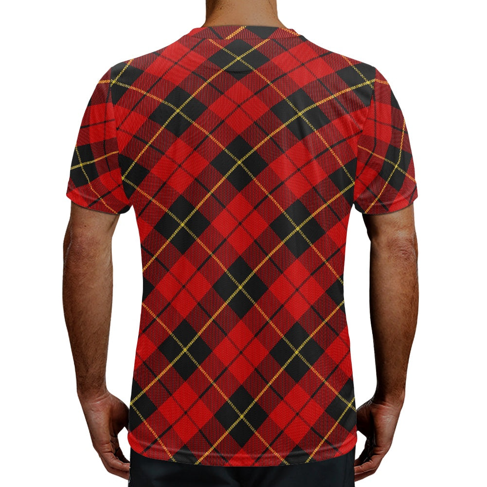 Clan Wallace Tartan Football Shirt
