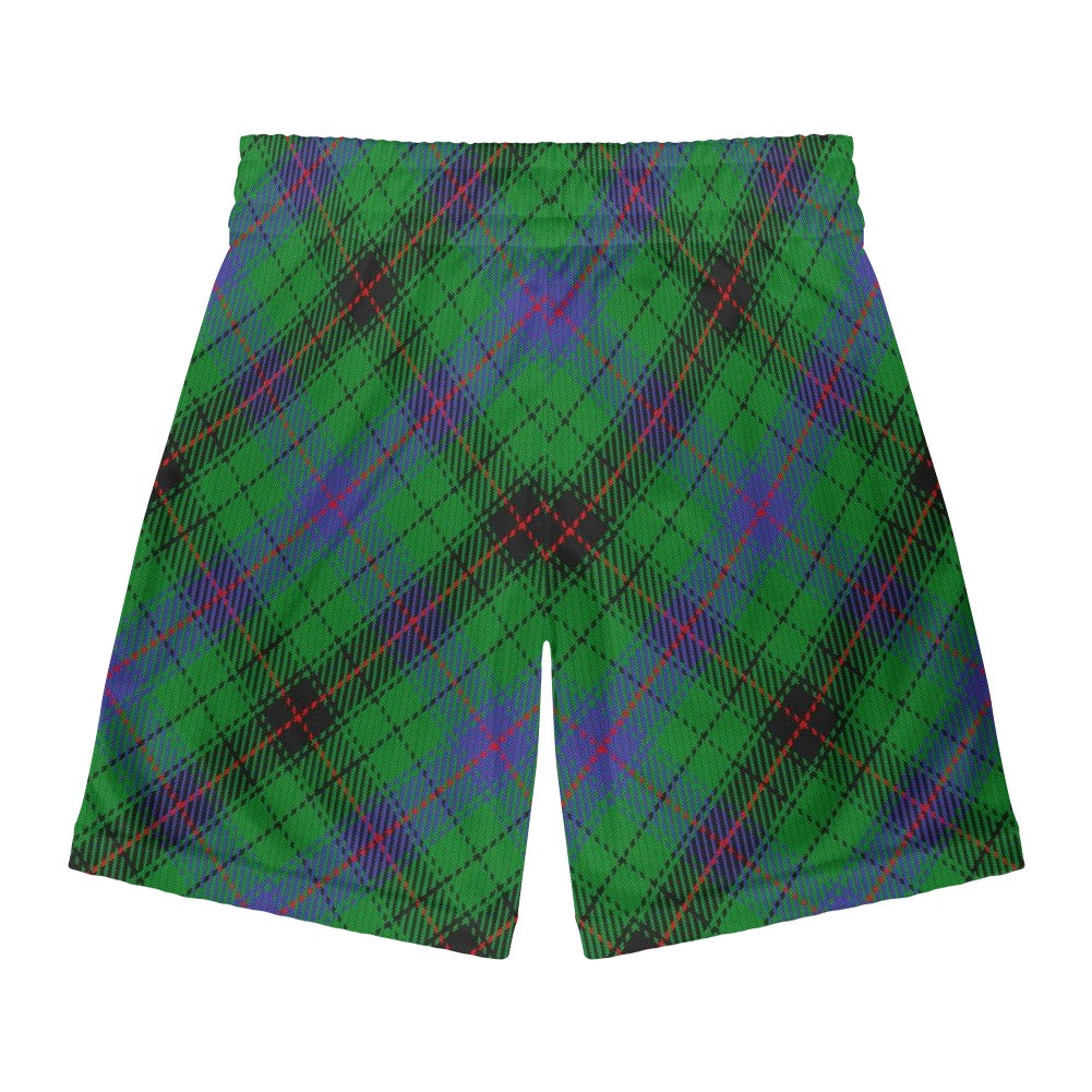 Clan Davidson Tartan sports shorts