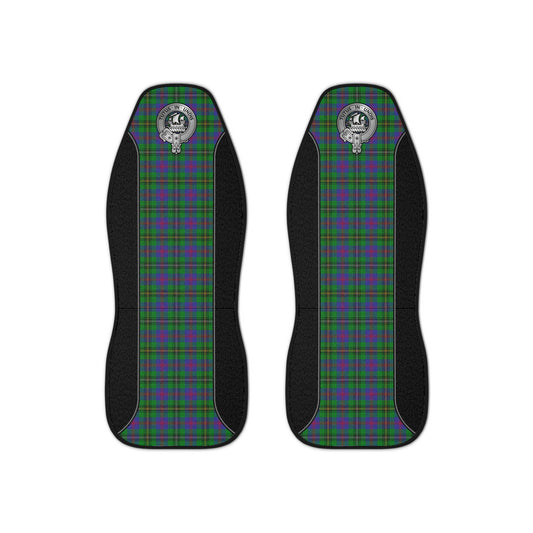 Clan Wood Crest & Tartan Car Seat Covers