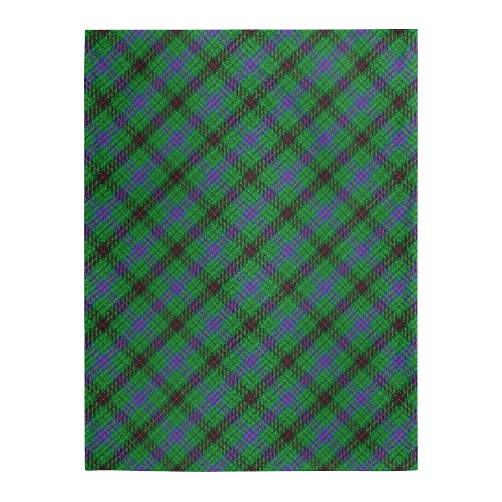 Clan Davidson Tartan Blanket