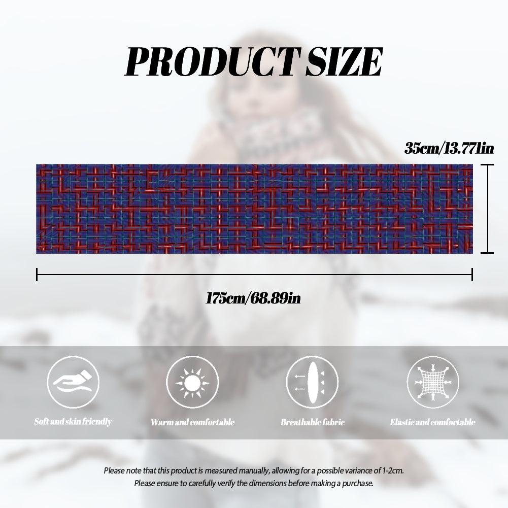 Clan Glenn Tartan Fluffy scarf