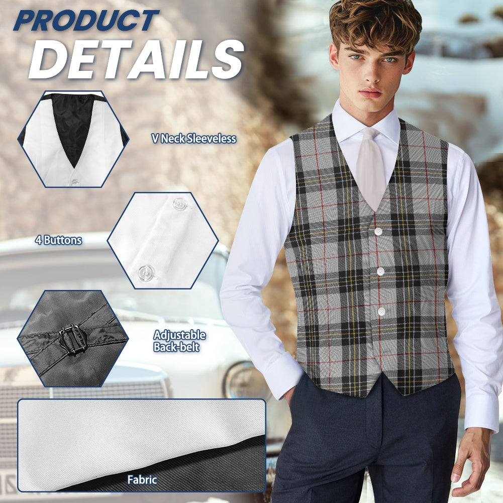 Clan MacPherson Tartan Waistcoat