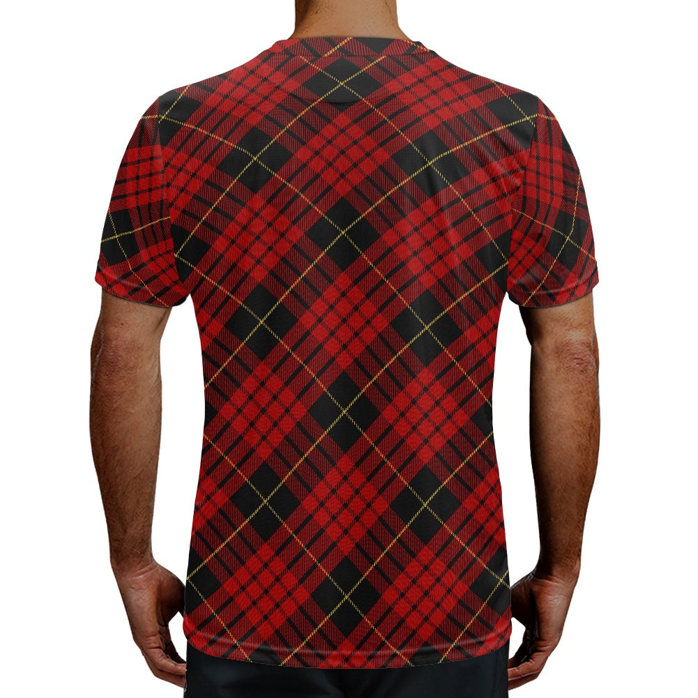 Clan MacQueen Tartan Football Shirt