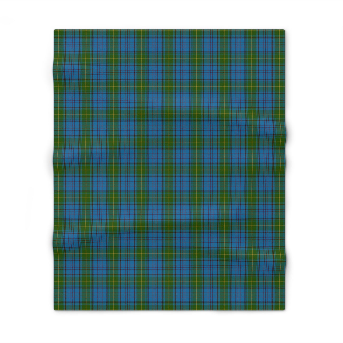 Irish County Donegal Tartan Throw Blanket