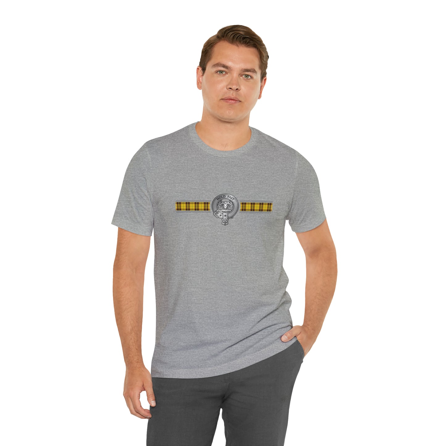 Clan McLeod Crest & Tartan | Unisex T-Shirt