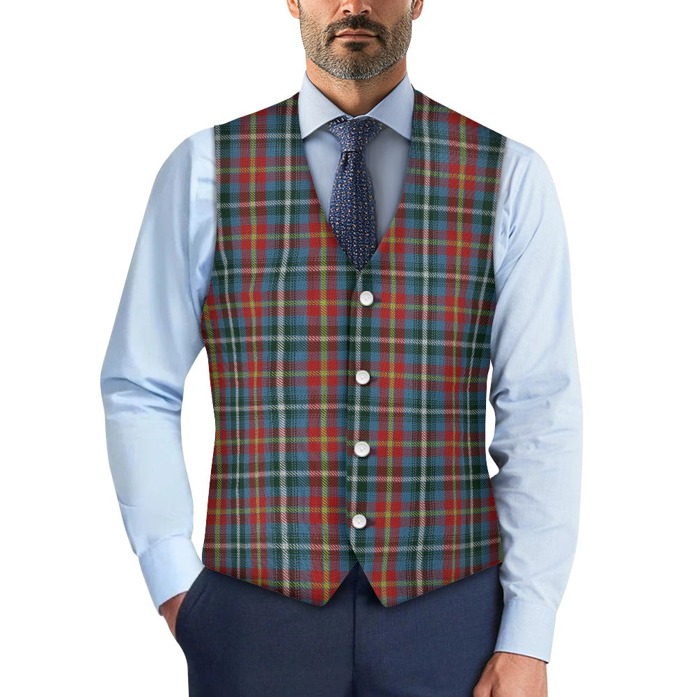 US State - Alaska Tartan Suit vest jacket