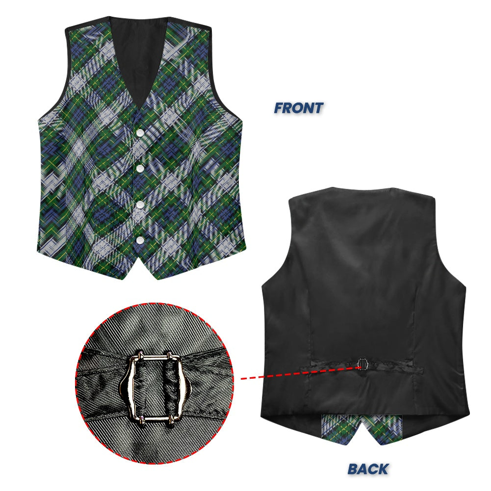 Clan Gordon Dress Tartan Suit vest jacket