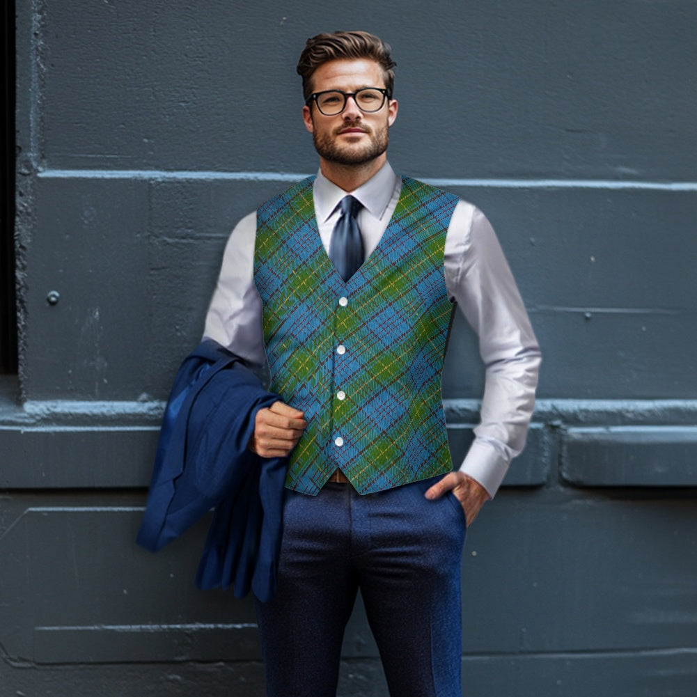 Irish County Donegal Tartan Waistcoat
