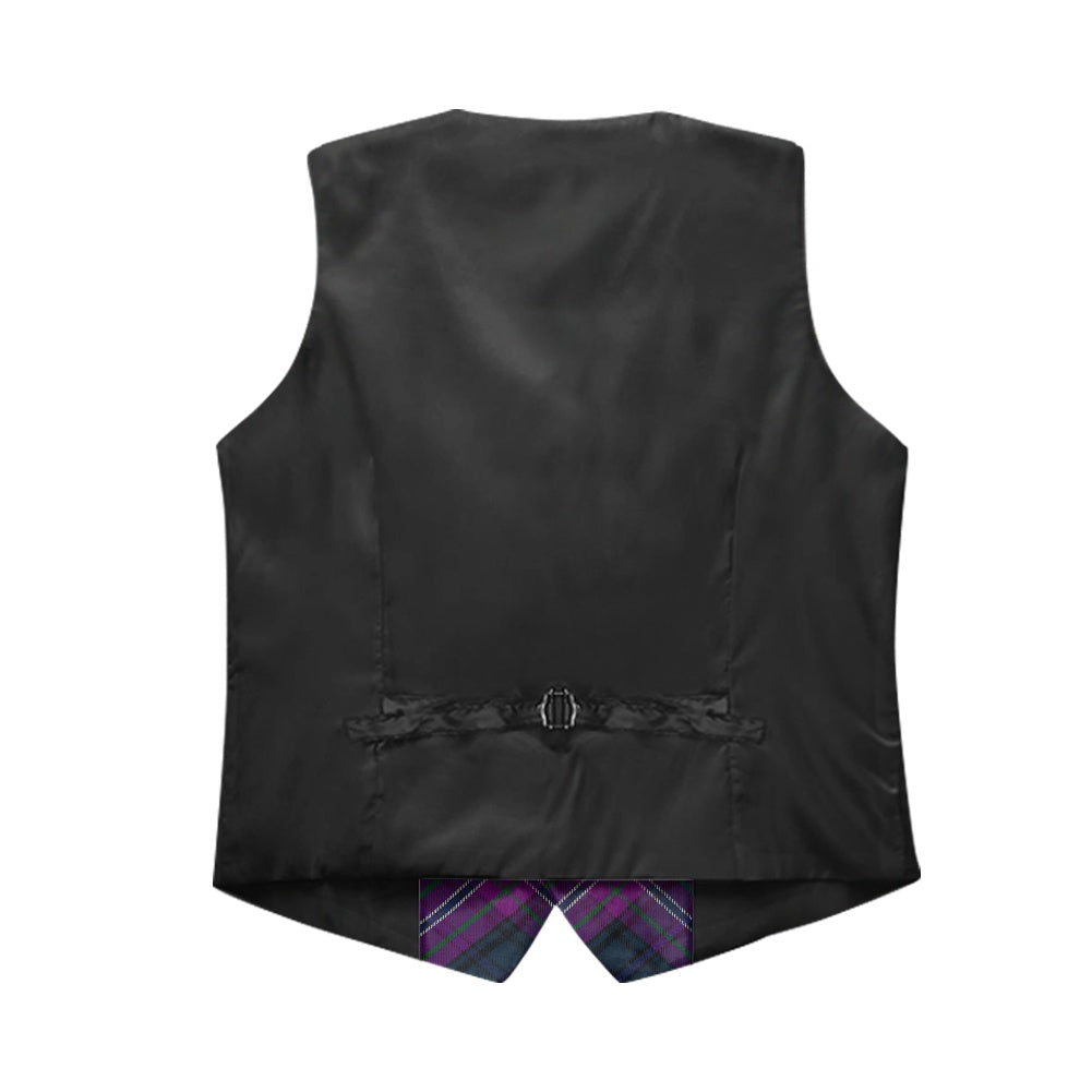 Scotland Forever Tartan Bias Suit vest jacket