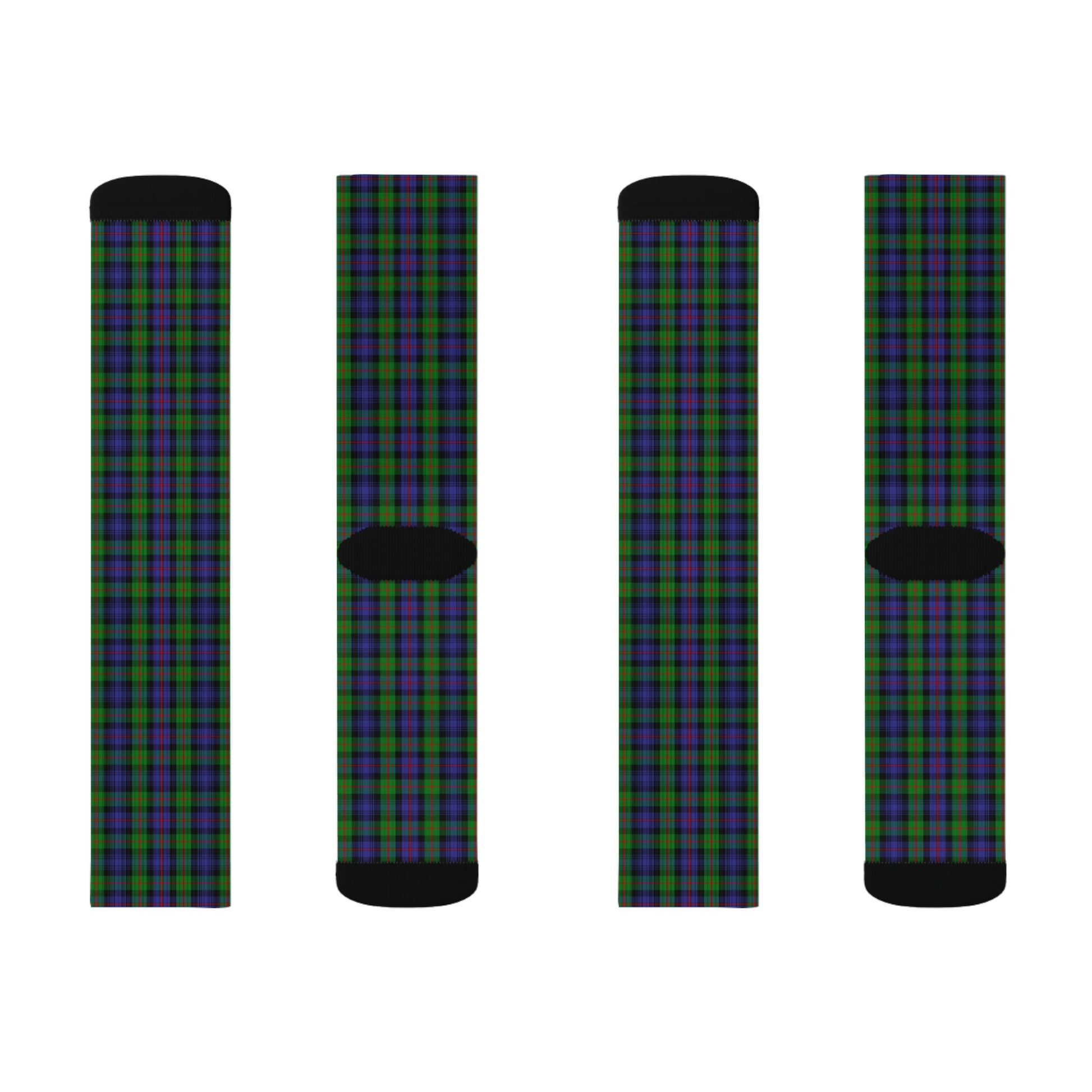 Clan Murray of Atholl Tartan Socks