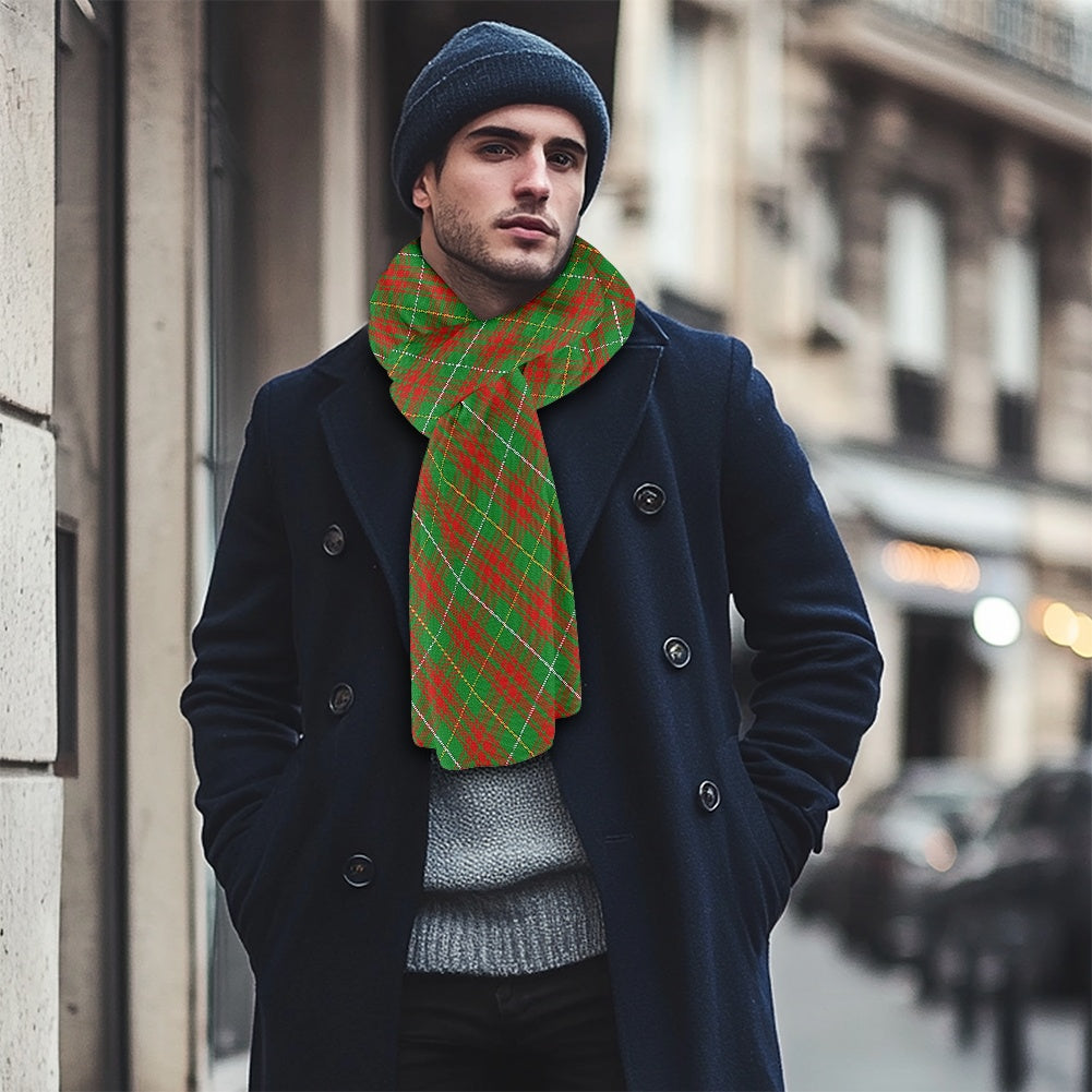 Clan Bruce Hunting Tartan Fluffy scarf