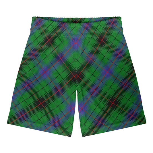 Clan Davidson Tartan sports shorts