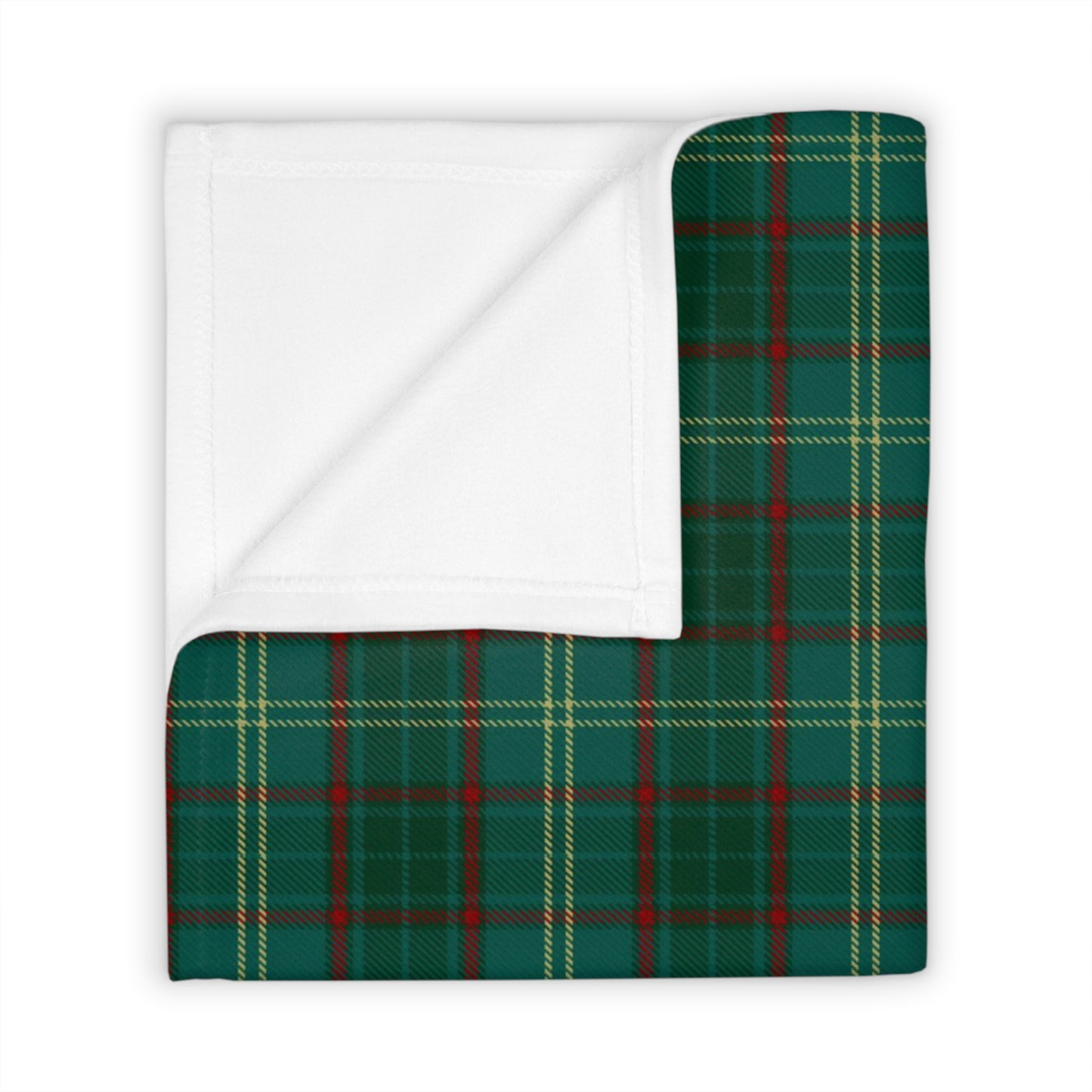 Irish County Armagh Tartan Throw Blanket