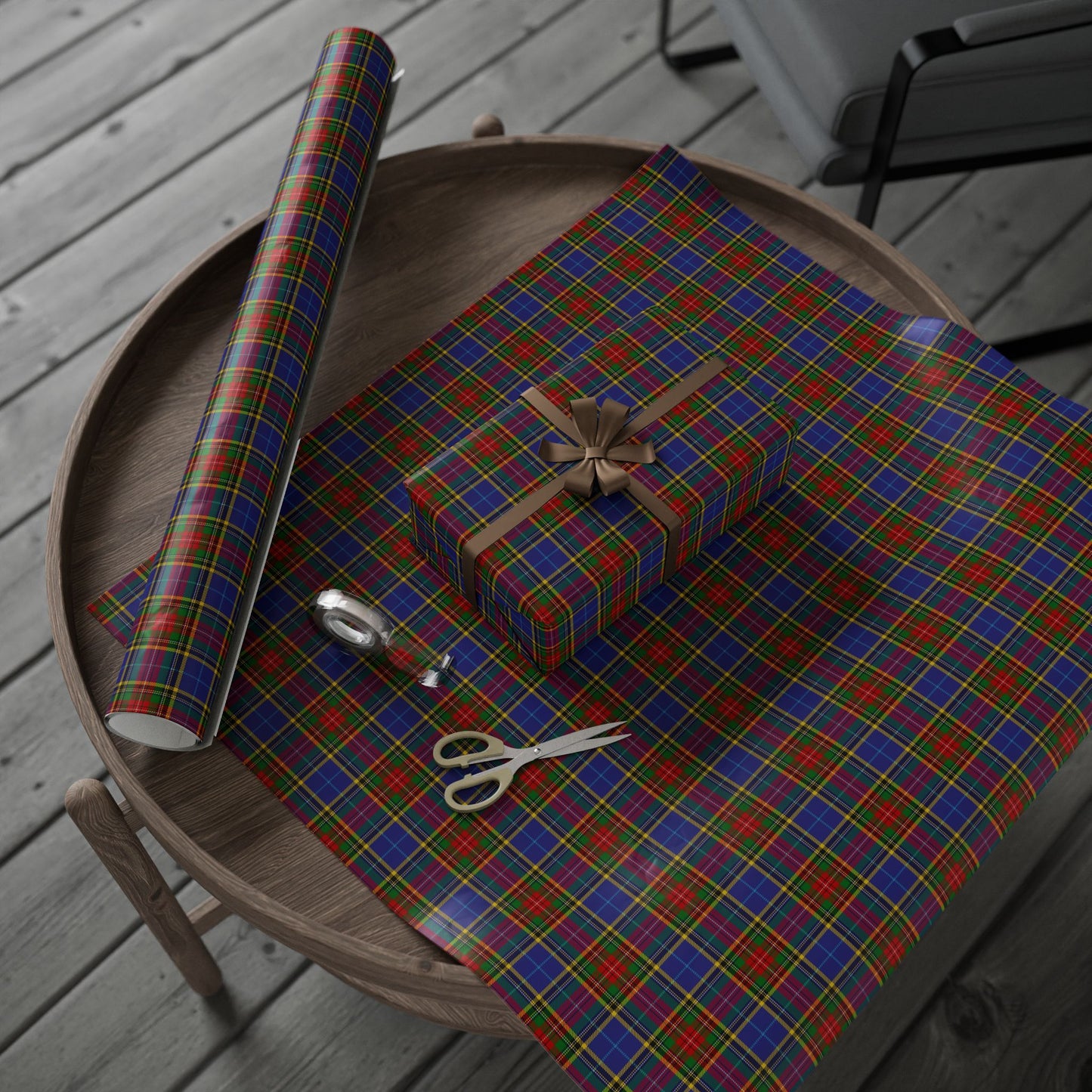 Clan Bethune Tartan Wrapping Papers