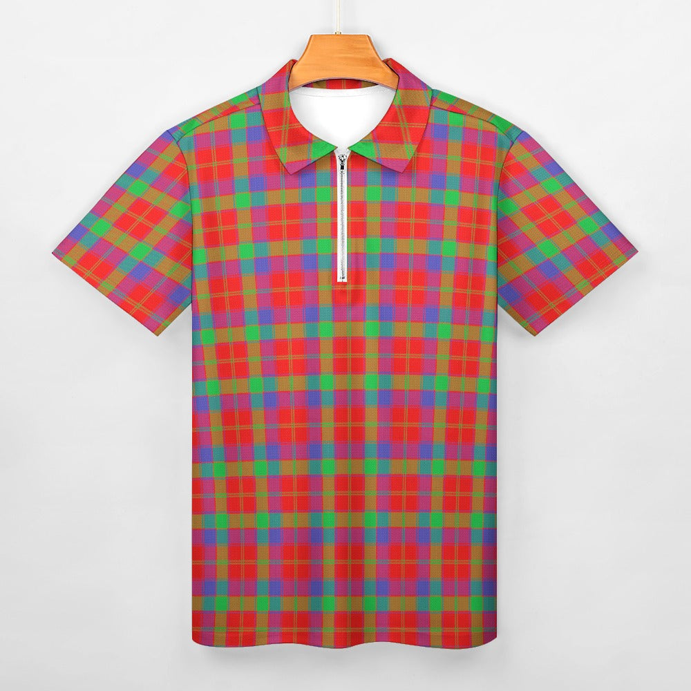 Clan Donnachaidh Tartan Short sleeve polo shirt
