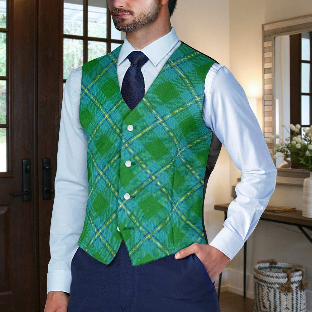 Clan Irving Tartan Waistcoat