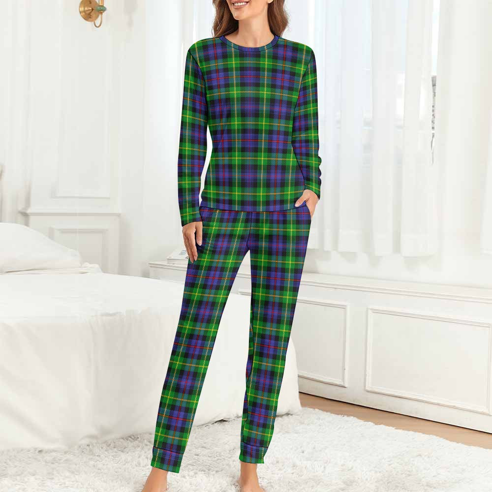 Clan Farquharson Tartan Women's Pajama Set