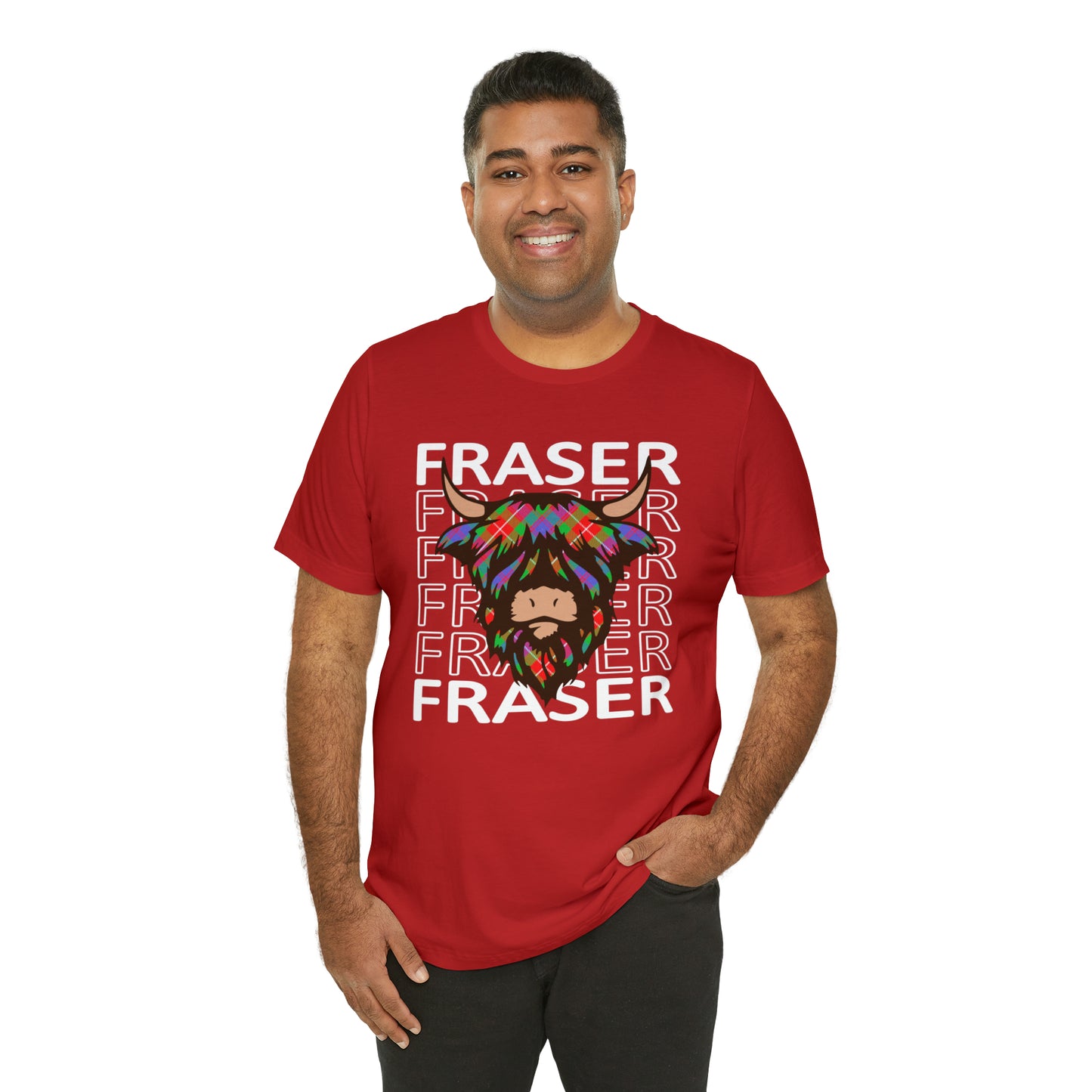 Clan Fraser | Hairy Coo | Unisex T-Shirt