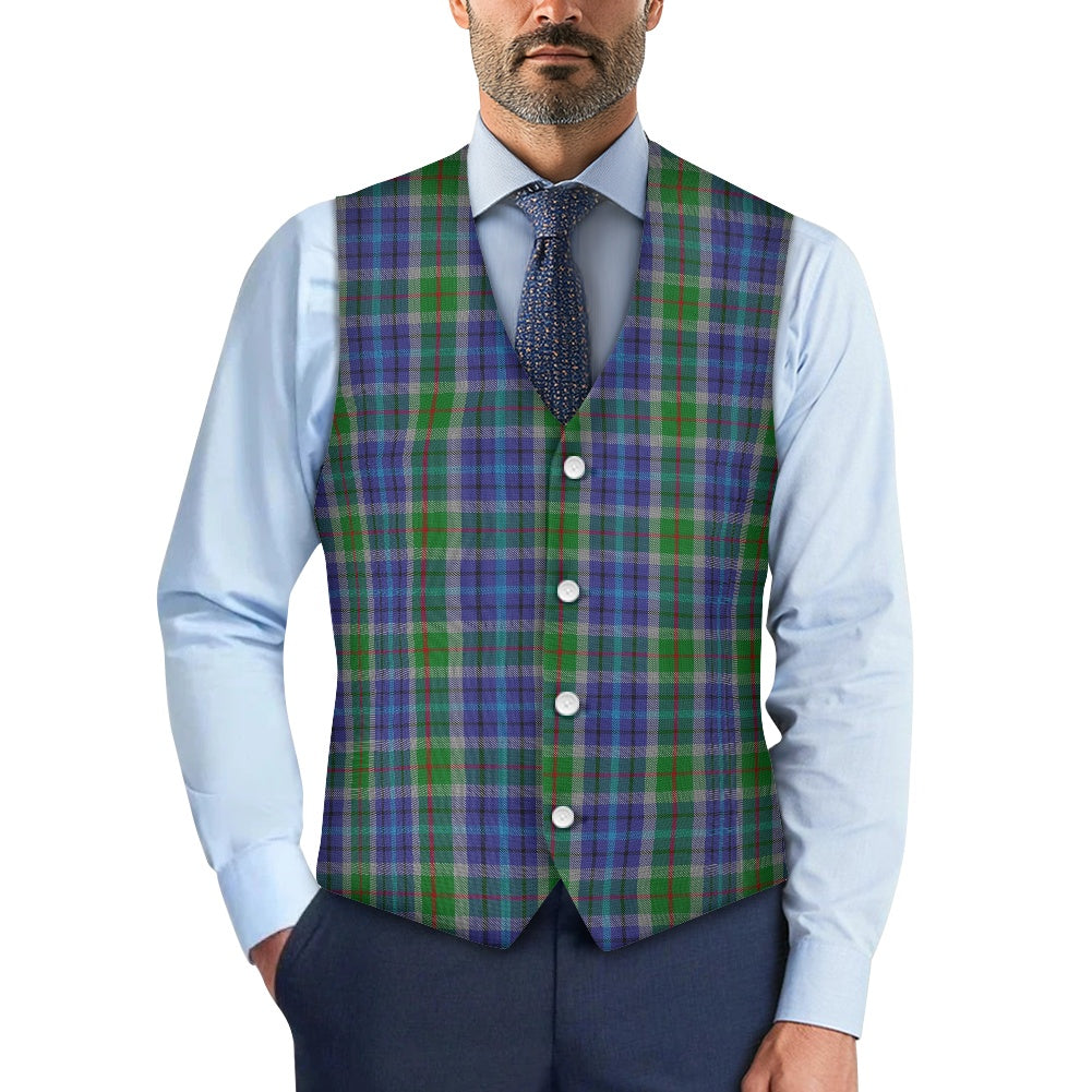 US State - New York Tartan Suit vest jacket