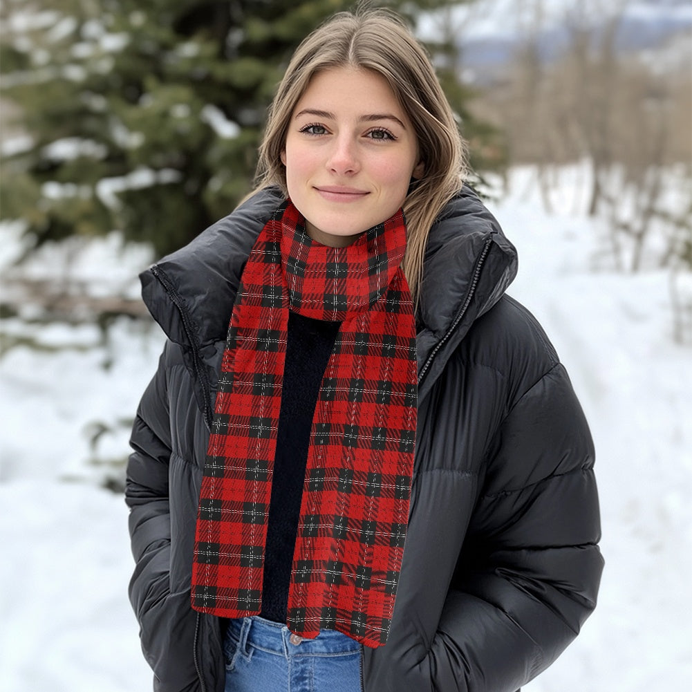 Clan Ramsay Tartan Fluffy scarf