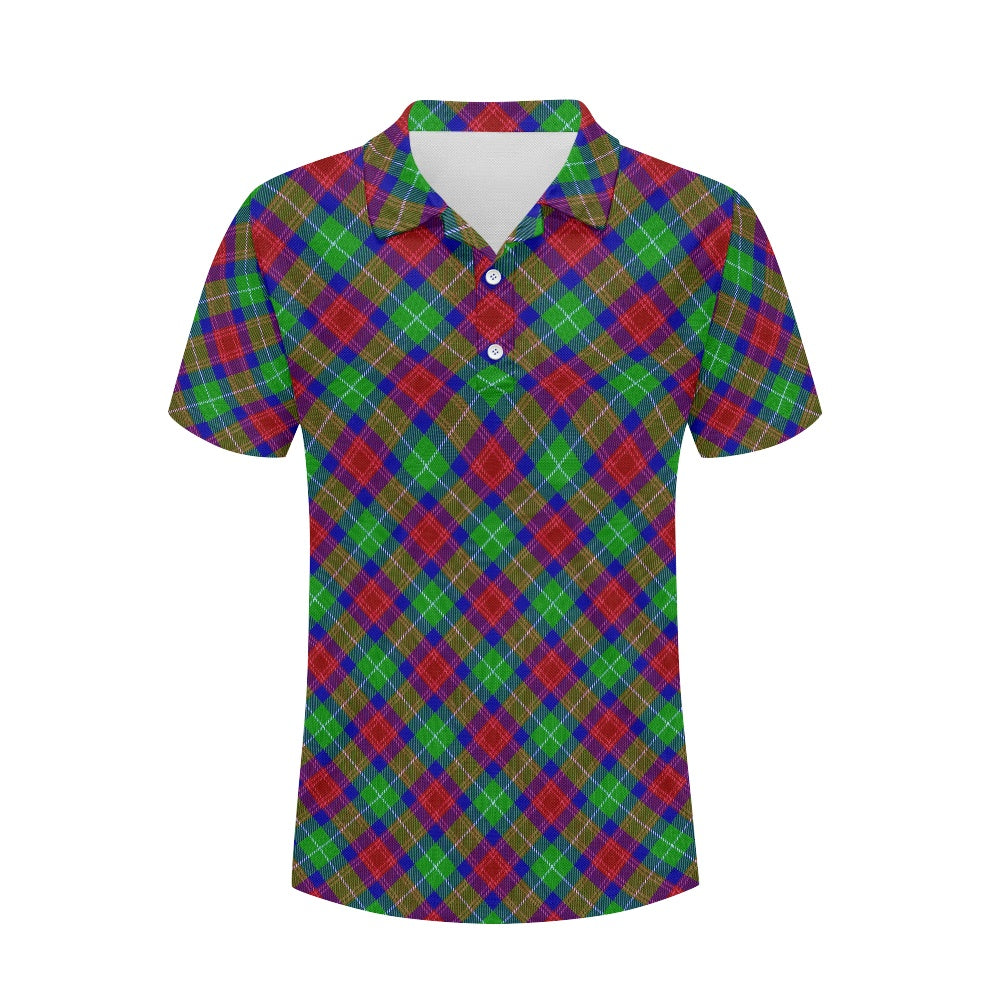 Clan Aiken Tartan Polo Shirt