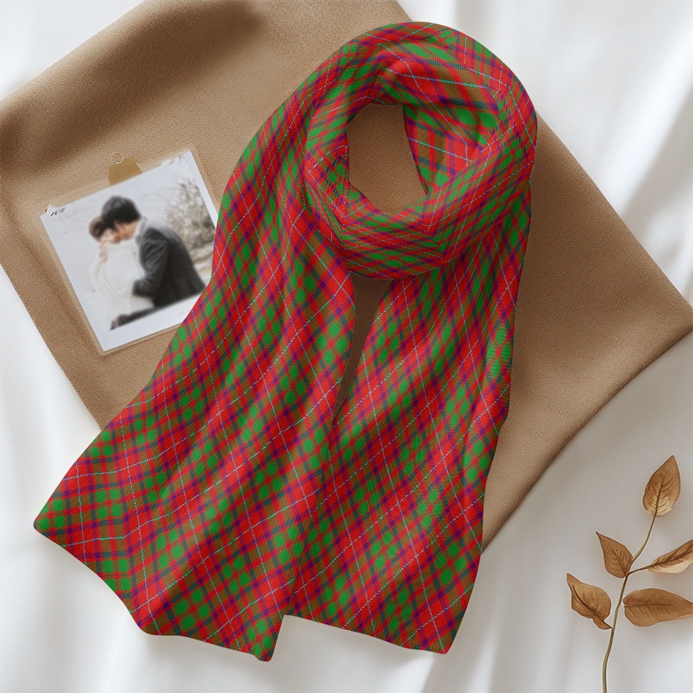 Clan Shaw Tartan Fluffy scarf