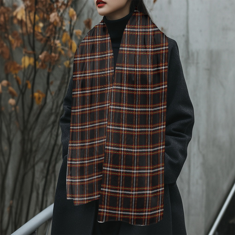 Black Country Tartan Fluffy scarf