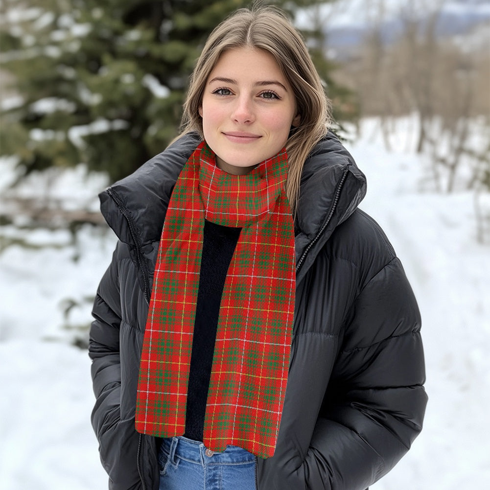 Clan Bruce Tartan Fluffy scarf