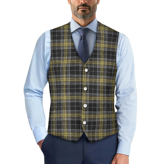 Cornish Pascoe Tartan Suit vest jacket