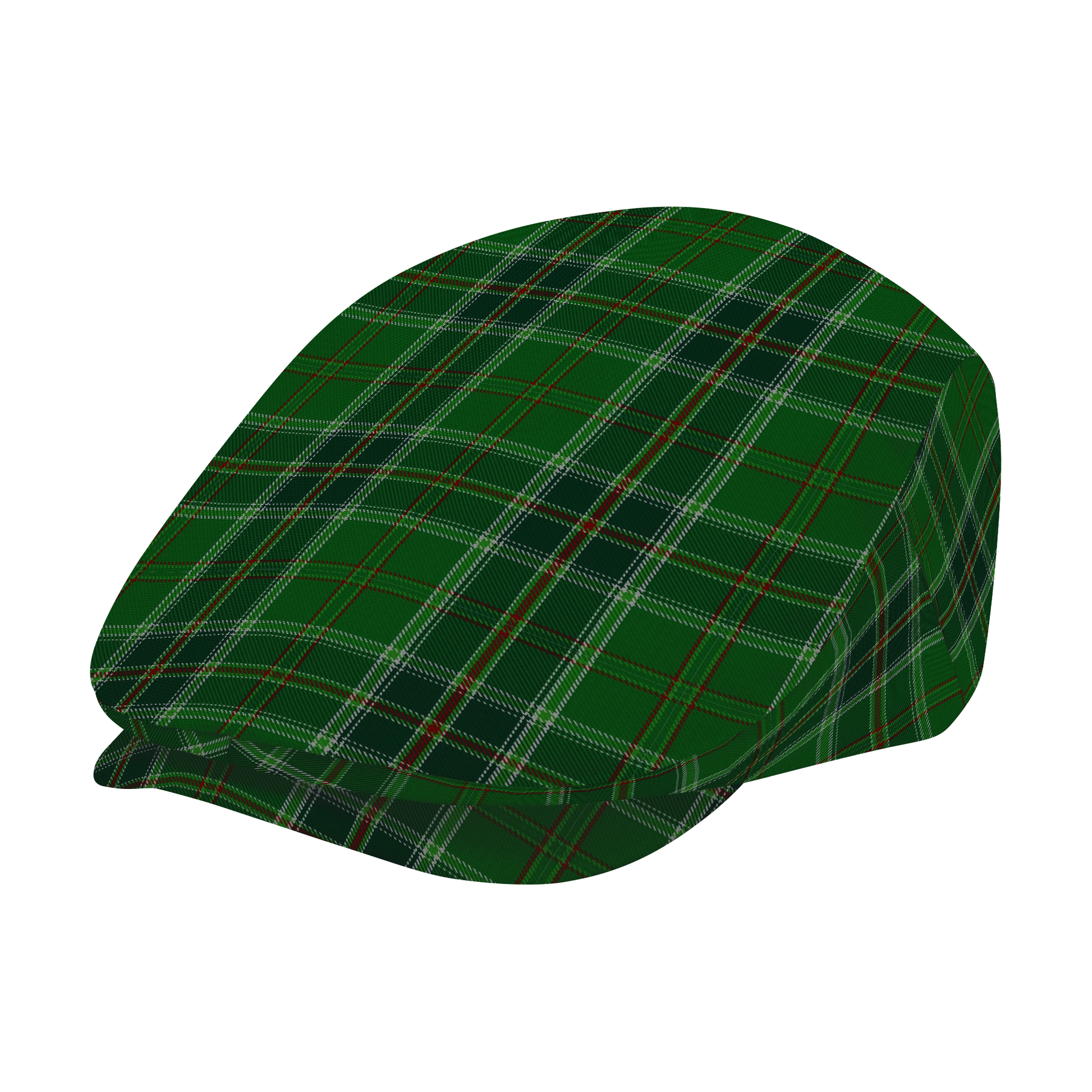 All Ireland Green Tartan Flat Cap