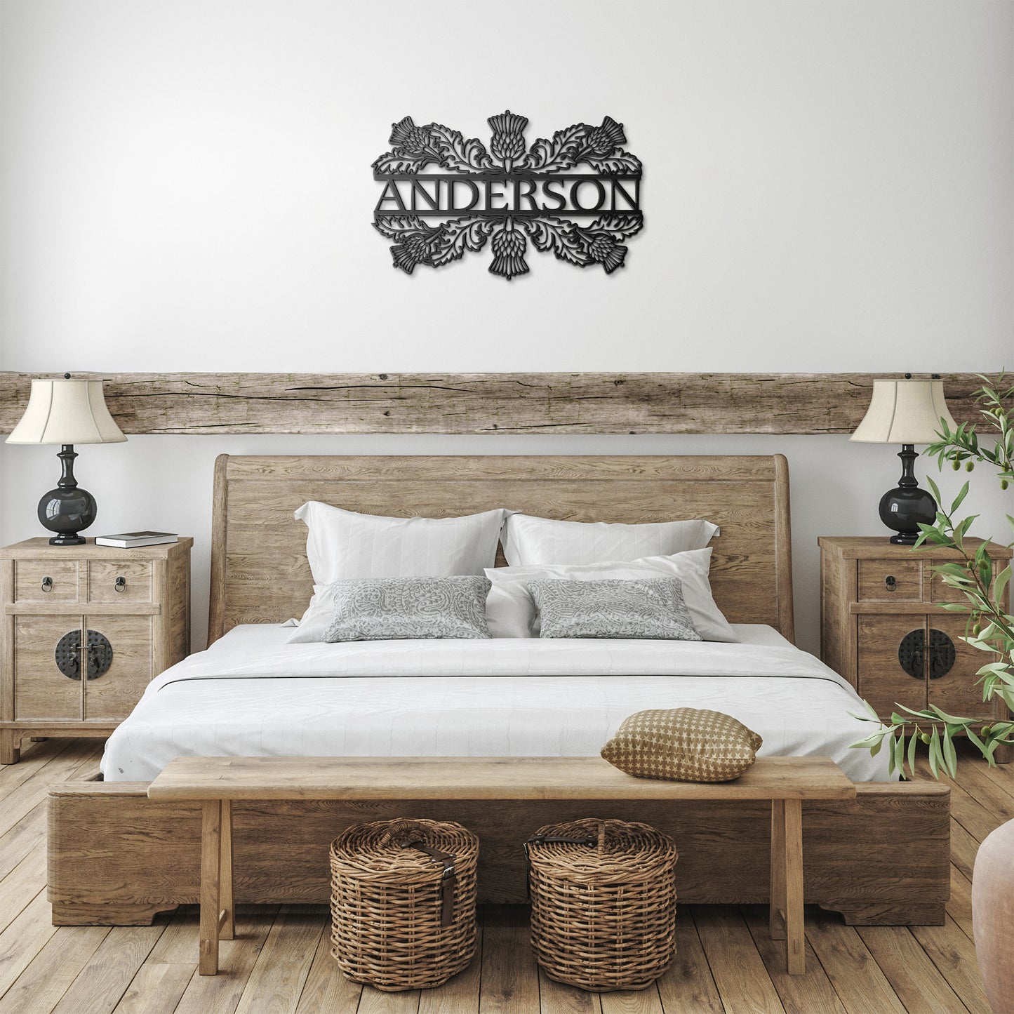 Anderson | Thistle | Metal Wall Art