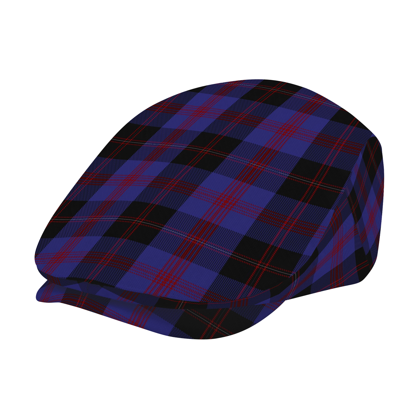 Angus District Tartan Flat Cap