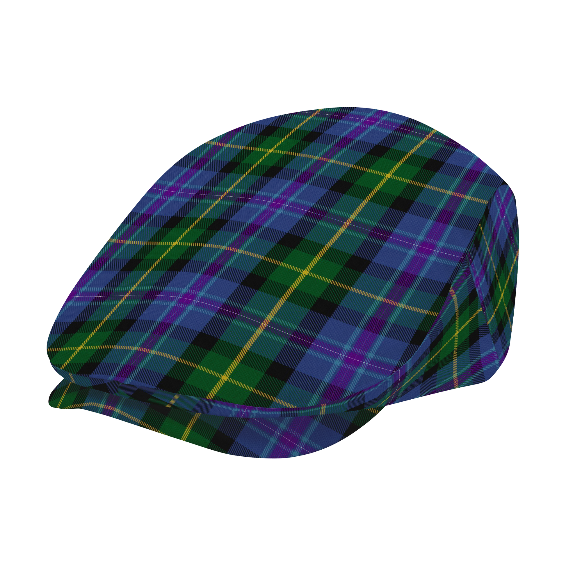 Ayrshire District Tartan Flat Cap