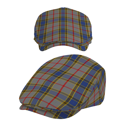 Clan Balfour Tartan Flat Cap