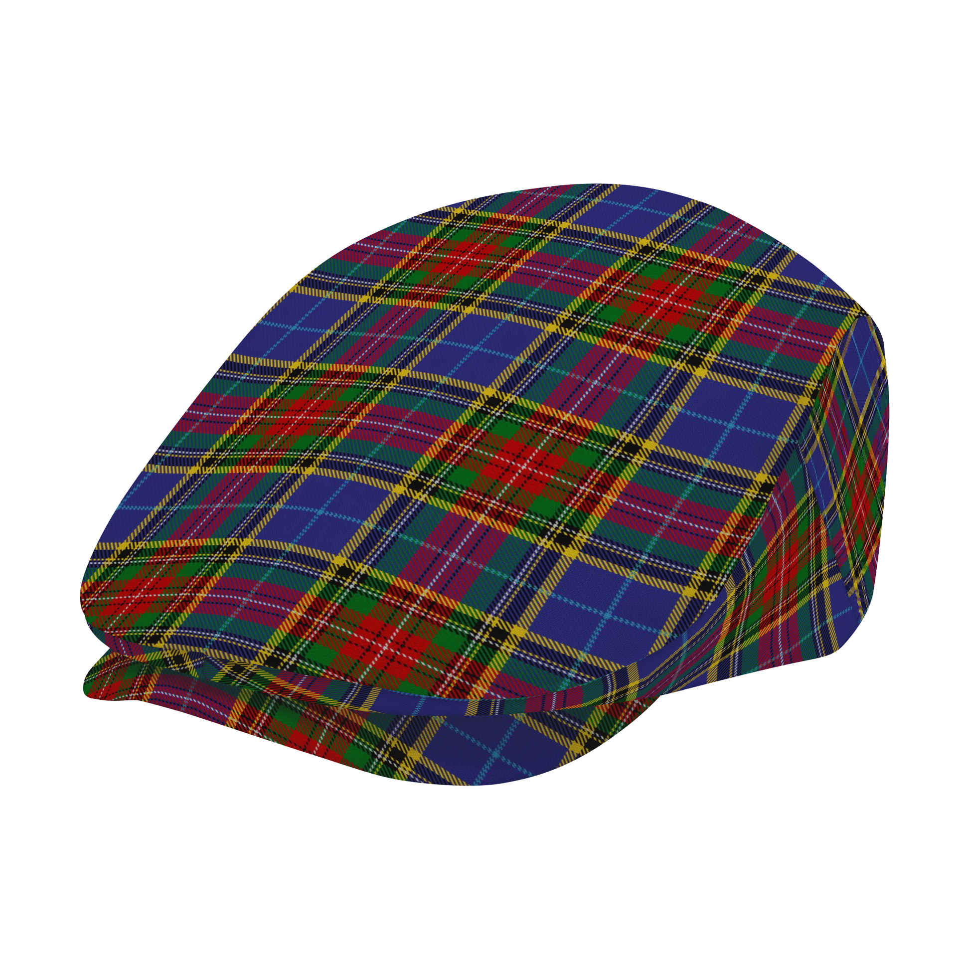 Clan Bethune Tartan Flat Cap