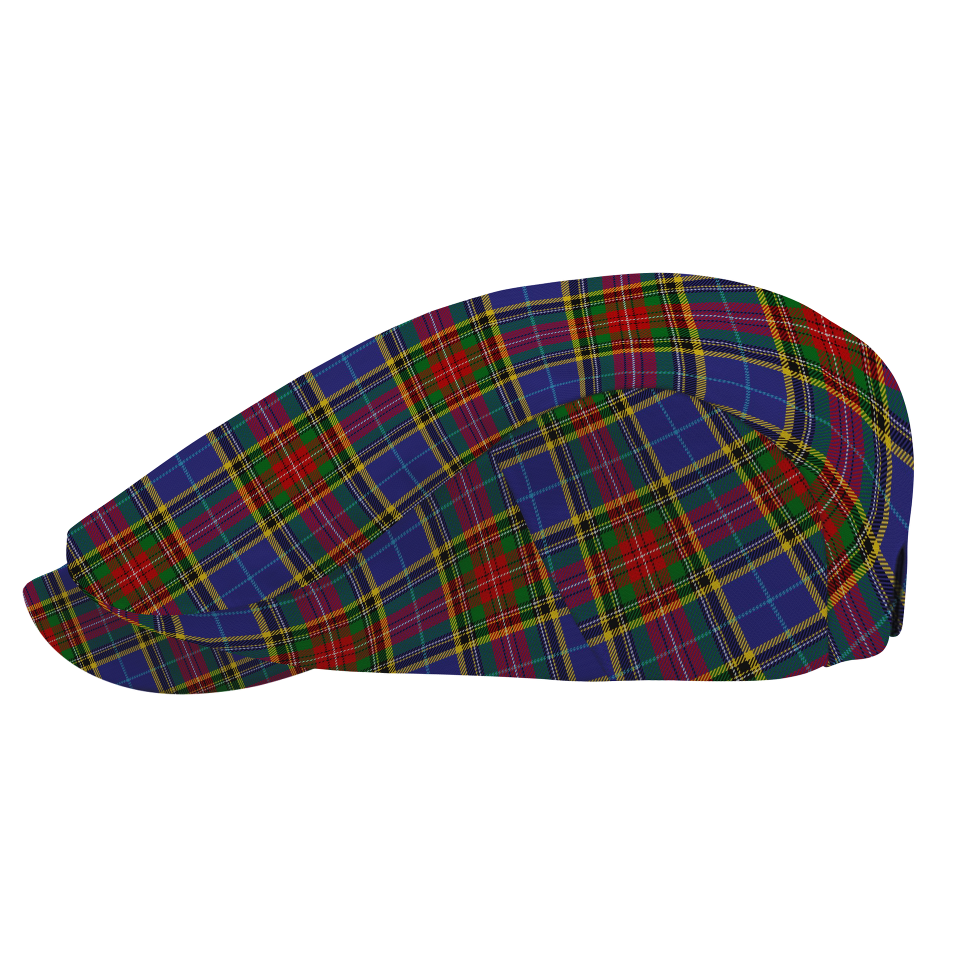 Clan Bethune Tartan Flat Cap