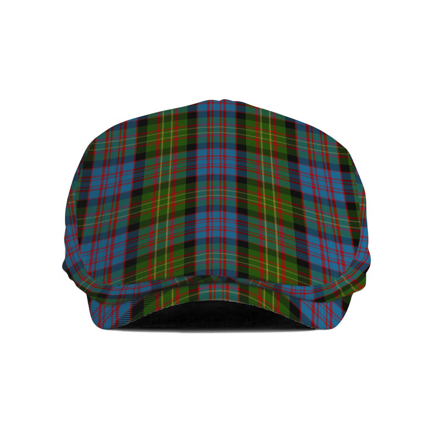 Clan Bowie Tartan Flat Cap