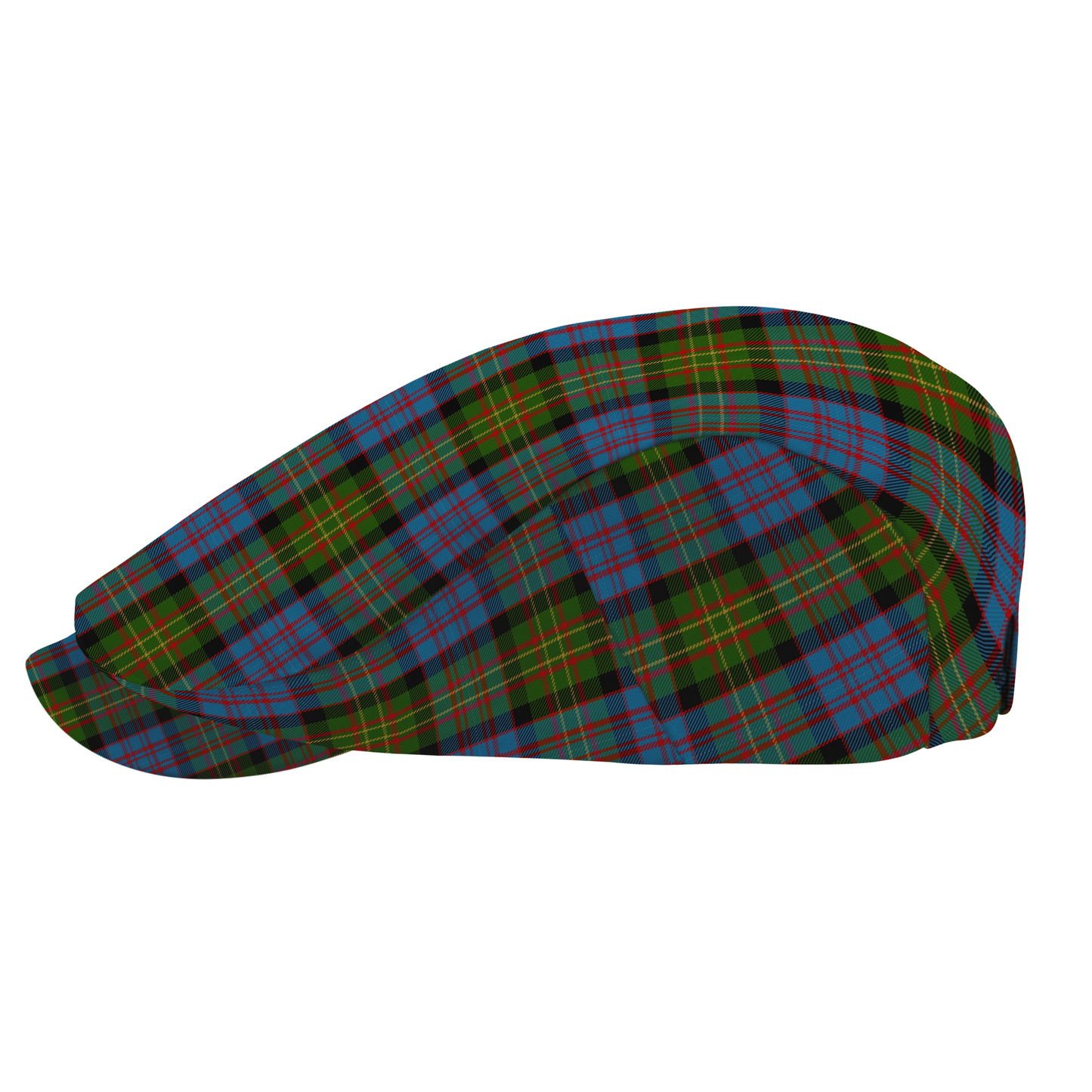 Clan Bowie Tartan Flat Cap