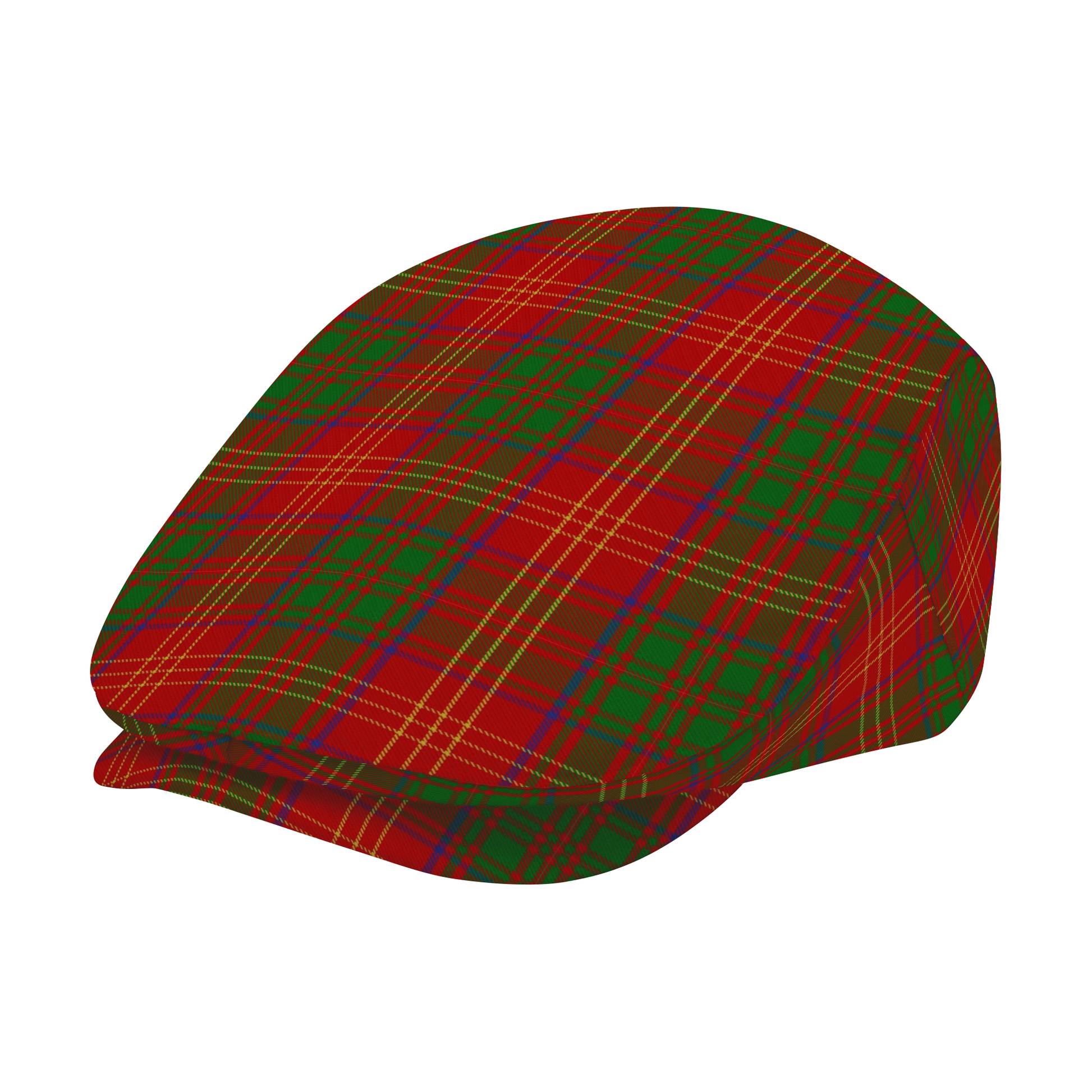 Clan Burns Tartan Flat Cap