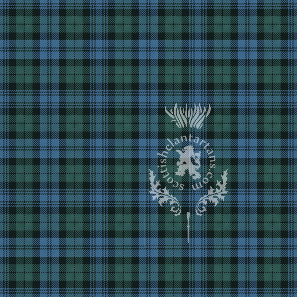 Digital Download - Clan Campbell Colour Match Tartan 12" 300dpi PNG