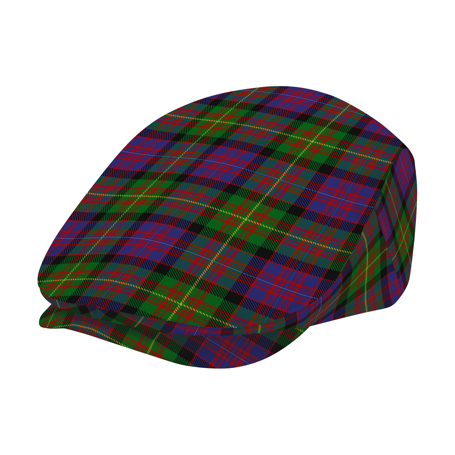 Clan Carnegie Tartan Flat Cap