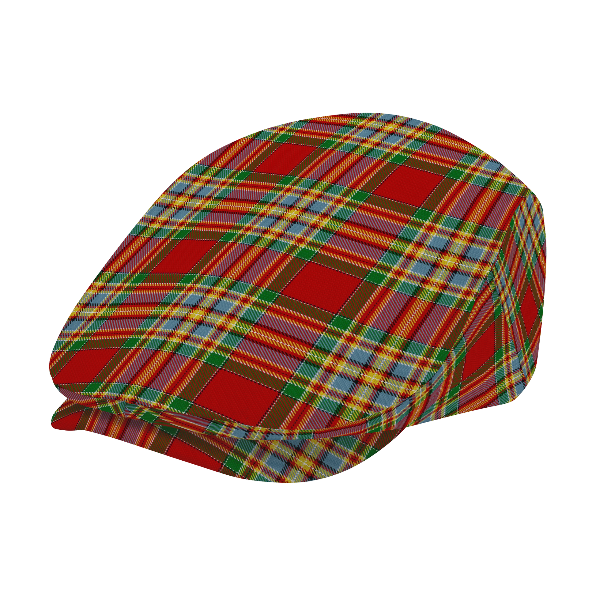 Clan Chattan Tartan Flat Cap