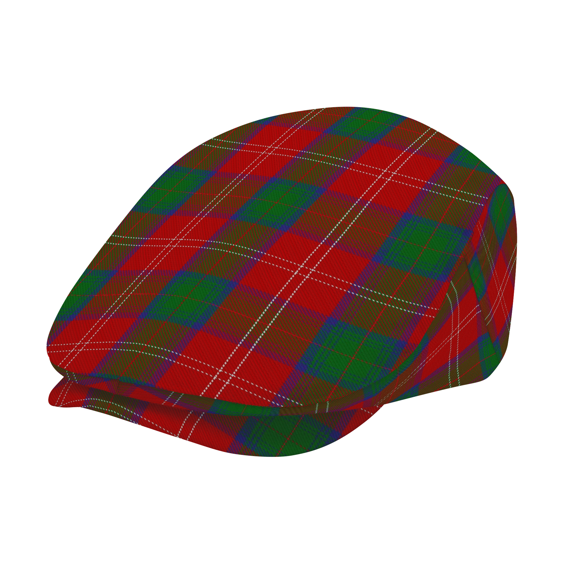Clan Chisholm Tartan Flat Cap