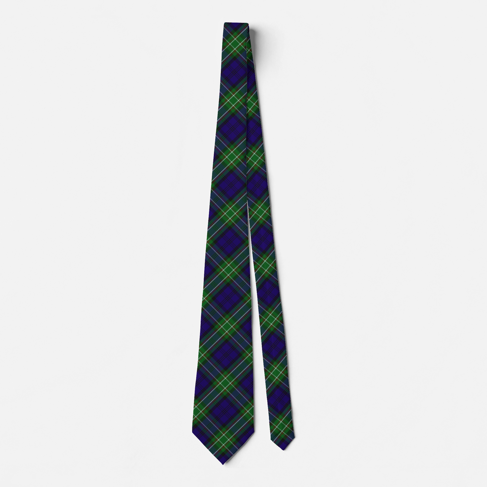 Clan Allen Tartan Necktie