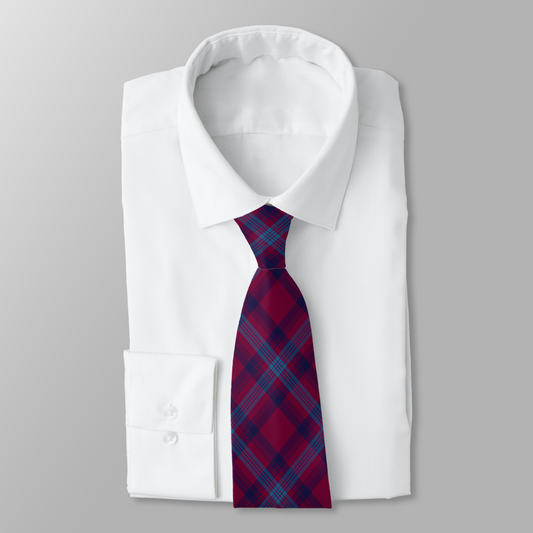 Clan Bennet Tartan Necktie