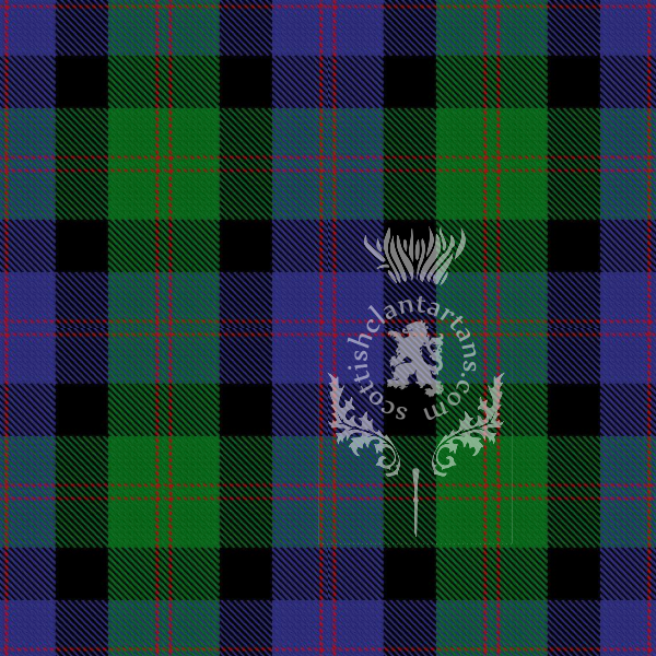 Digital Download - Clan Blair Tartan 12" 300dpi PNG