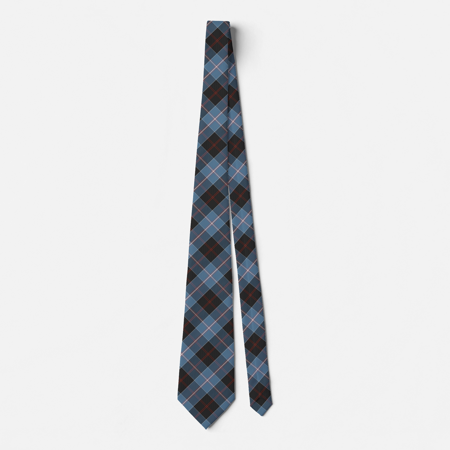 Clan Dunlop Ancient Tartan Necktie